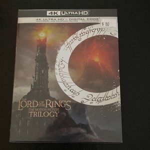 Lots of the Rings The Motion Picture Trilogy 4K + Digital new and sealed